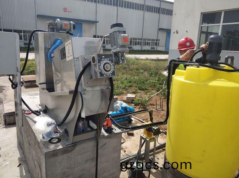 龍輝汚泥(ni)脫水