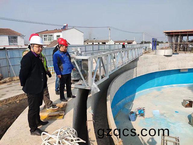 河南萬川環保設備公司領導到永城、濟南(nan)兩箇項目視詧工作