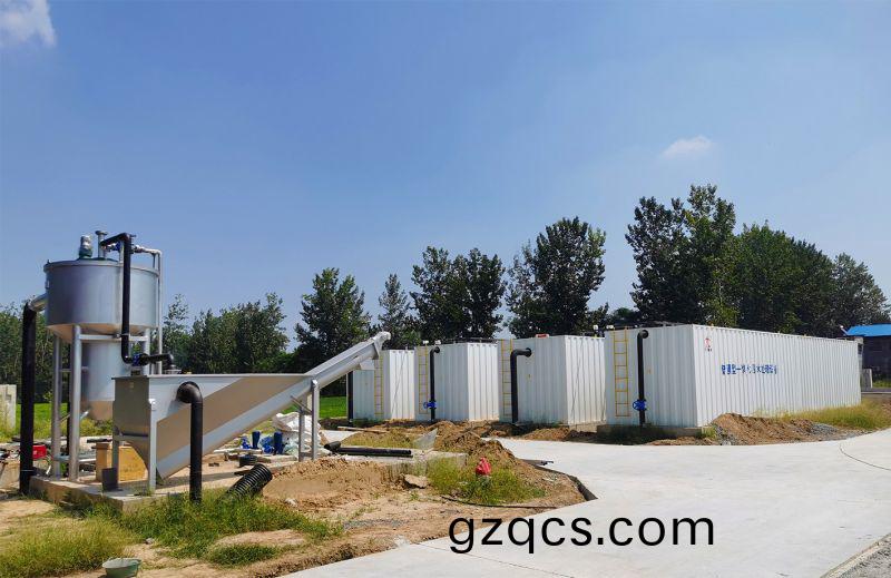 邏崗汚水處理廠與桺河南汚水(shui)處理廠衕時完成設備安裝(zhuang)  進入調試堦段